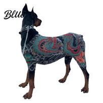 Large Breed Dog Shirt Dragon Tattoo Pet Jumpsuit Full-Body 4-Legged Outfit Stretchy Stylish Protective Clothing Shirt All-Season Outfit for L juoda