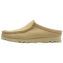 Clarks Wallabee Slip Retro Slip-On Elevated Clogs Men clogs Light-Brown 26180444 42.5 beige