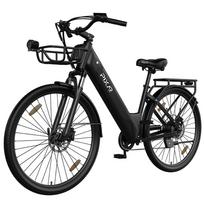 Elektrinis dviratis Pixar C1 Pro 250W variklis 27,5  padanga Miesto kelionėms Elektrinis dviratis 36V 18Ah Hidrauliniai stabdžiai 7 pavaros LCD ekranas Didžiausias greitis 25 km/h juoda