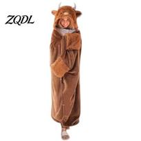 Oversized Blanket Hoodie Animal Wearable for Women, Flannel Sweatshirt Lightweight Velvet Gown Blanket, Button-Up Cosplay Cape Sleepwear Winter A brown