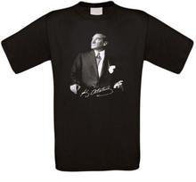Mustafa Kemal Ataturk Turkija Türkiye Turkija Stambulas Marškinėliai Visų dydžių NAUJAS Unisex Marškinėliai S gray