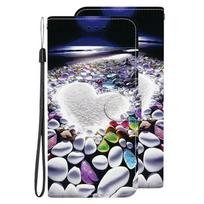 Case for Coque Motorola Edge 30 Fusion Fundas Cartoon Panda Leather Case for Moto Edge30 Fusion 5G Phone Cases Wallet Flip Cover Edge 30 Fusion 5G gray