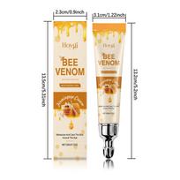 Bee Venom Eye Cream Anti-Aging Firming Moisturizing Eye Treatment Dark Circles Remove Eye Bags Under Eye Nourishing Care 1pcs beige