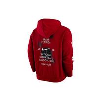 Nike Miami Heat NBA Fleece Pullover Hoodie Men Tops Red DN3431-608 S red