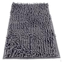Absorbent Bathroom Bath Shower Mat Carpet Bedside Doormat Decor 80x150cm Deep Gray black