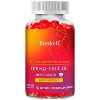 350 mg Omega-3 krilių aliejaus, 120 kapsulių, turtingas EPA, DHA ir astaksantinu. 120 Capsules