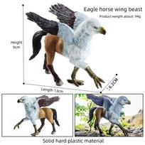 Original Myth Dragon Monster Model Realistic Animal Action Figures Dinosaurs Demon Model PVC Collection Kids Toy Boy Gift gray