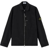 Stone Island Zip Collar Long Sleeve Logo Jacket Unisex jackets L1S151200038S0019-V0029 M black