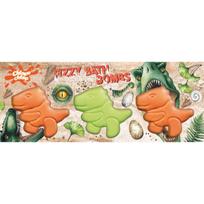 Chlapu Chlap Dinosaurs šnypštieji vonios burbulai vaikams 3x70 g