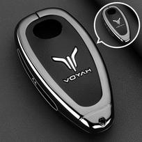 Automobilio raktų pakabuko dėklas Tinka Voyah Free Free+ Courage Voyage Filter Suv 3 4 mygtukai Automobilio stiliaus raktų pakabuko dėklas Korpusas Nuotolinis Nuotolinis Automobilio priedai black