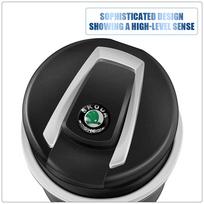 XNHX9 1Pcs Car Accessories Garbage Coin Storage Cup Smokeless Durable Ashtray For Skoda Octavia Kamiq MK3 A7 Superb Rapid Kodiaq Karoq gray