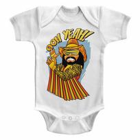 Macho Man Baby Oh White Infant Baby Onesie T-Shirt 4XL gray