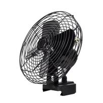 Upgrades 8 Inch Metal Easy Carry Fan with Battery Compatibility Perfect for Outdoor Camping & Worksite Cooling Gift 1 black