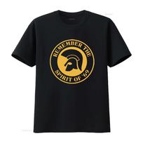 Retro Spirit of '69 Spartan Helmet T Shirt Vintage Rocksteady Ska Studio One Rude Boy Skinhead S black