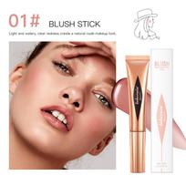 Cushion Liquid Beauty Wand, Highlighter Blush Cream Bronzer Contour Stick for Face Makeup brown