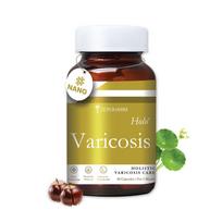 ZEROHARM Holo Varicosis With Horse Chestnut, Gotu Kola, Hesperidin, Rutin, Butcher’s Broom & Grape Seed Extract | Reduce Varicose Veins, Boost C