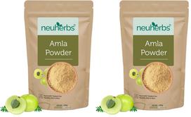 Neuherbs Amla Powder For Hair Growth & Glowing Skin - 100g | Gooseberry Fruit Powder For Hair, Eating, Drinking | 100% Pure & Natural With No Ad