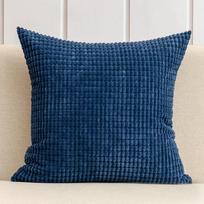 Minkštas velvetas Kukurūzo grūdas Namų dekoratyvinis pagalvės užvalkalas 40/45/50cm Vienspalvis dekoratyvinės pagalvės užvalkalas Miegamojo sofos kėdės automobilio 40x40CM bordinė