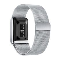 Adjustable Milanese Strap for Whoop 5.0 / 5.0MG Metal Strap + Frame Magnetic Band for Whoop 5.0mg Stainless Steel Bracelet For Whoop 5.0 beige