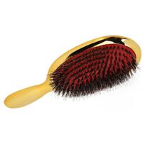 Detangling Brush Men Women Electroplating Scalp Massage Hair Brush Styling Tool for Wet Dry Hair black