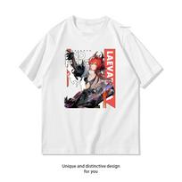 Laevatain Arknights Endfield Shirt Fan Endfield Laevatain Tshirt Woman Man Summer Cotton Graphic T Shirts Adult Streetwear M