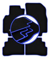Carlux Car Mats For Opel Karl Hatchback (2015-) mėlyna