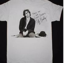 Jeff Buckley Shirt 80s Signature Gift For Fans Men All Size T-Shirt L gray