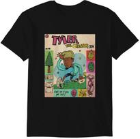 Tyler The Creator Hip Hop Graphic Comic Rap T-shirt, size S-4XL 4XL beige