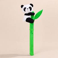Panda Doll Zoo Scenic Spot Souvenir Bamboo Pole Panda Doll Creative Ornament Pole Gift 36cm green