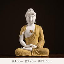 Tathagata Buddha Statue Sakyamuni Buddha Statue Customized Incense Porch Home Decor Buddha Sculpture FENG SHUI Home Decor gray