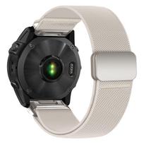 22mm 26mm Strap for Garmin Fenix 8 7 Pro 7X 6X 6 5X 5 Plus Venu 3 47mm 41mm Magnetic Nylon bracelet correa Forerunner Watch Band Quick Fit 22mm