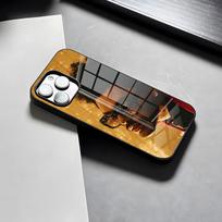 The Weeknd XO Phone Case For IPhone 17 Pro Max 15 Pro 16 14 Plus 12 13 Mini 11 Pro Shockproof Glass Cover iPhone16 gray