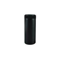 60/100ml Portable Talcum Powder Bottle Refillable Cosmetic Powder Dispenser Plastic Powder Container Empty Pots Bottles Travel black