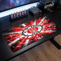FC St. Pauli Football Print Large Mouse Pad, Anti-Slip Extended Gaming Desk Mat for Office Home 30cmx60cm（11.8x23.6inch）