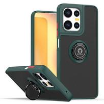 Shockproof Matte Armor Case For Motorola Moto G35 G55 G75 G85 G56 G86 5G G05 G15 Magnetic Holder Ring Stand Hard PC Back Cover Motorola Moto G05 beige