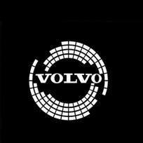 2 vnt. žibintas Volvo V40V60V90XC40XC60XC90S90 projektorius Logotipas automobilio LED pasitikimo žibintas dvasios projekcijos žibintas automobilių reikmenys. FE3