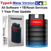 OBD2 Diagnostic Tool THINKCAR Thinkdiag New Version Full System all car 16 Reset Service 1 Year Free Active Test ECU Coding new version