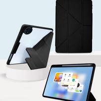 Dėklas Huawei MatePad 11 5S Pro 12 2 3Y, sulankstomas, apsaugantis nuo lankstymo, skirtas Air 12 SE 10 8 colių planšetiniam kompiuteriui MatePad 10.8' black