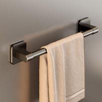 Nereikia gręžti rankšluosčių laikiklis Aliuminio lydinys Vonios lentynos Naujas rankšluosčių laikiklis Buitinis 30cm