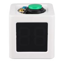 Timer 1.4in 4 Sided Digital Shot Countdown Stopwatch for Private Poker Chess Casinos black