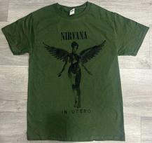 NIRVANA UTERO HEAVY METAL BAND T-shirt  Multiple Variations S