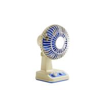 Vintage Rechargeable Desktop Fan with 3 Speeds for Home One Size