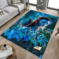 1pc Blue Avatar World Carpet for Playroom Bedroom Living Room Sofa Home Decor,kids Game Area Rug Non-slip Floor Mat Y72924 40cm x 60cm blue