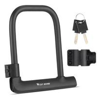 Bicycle U Lock Portables Mountain Road Bike Padlock Anti-theft Security Scooter Motorcycle Lock Cycling Accessories juoda