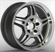 Ratlankis RACINGLINE BK657 R17x8 5x120 ET 35 CB 72.6 (Silver Polished Lip) (690 kg)