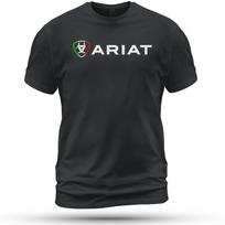 Ariat International Logotipo Marškinėliai Juokingo Dydžio S-5XL L black