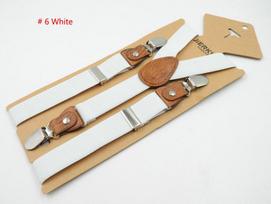 Kid's Suspenders Fashion Baby Braces Strong 3Clips Boy Suspenders Trousers Suspensorio Elastic Strap size 2.5*65cm balta