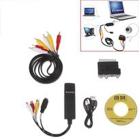 Video Cassettes Vhs To Dvd Convert Digitizing Usb Adapter Pc Laptop one  size