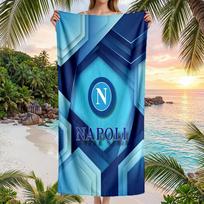 Napoli FC print Quick Dry Beach Towel Microfiber Absorbent Portable Travel Swimming Towel 70cmx140cm(27x55inch)