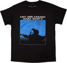 Billie Eilish Hit Me Hard And Soft Graphic T-shirt XXL blue